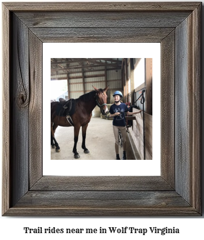 trail rides near me in Wolf Trap, Virginia